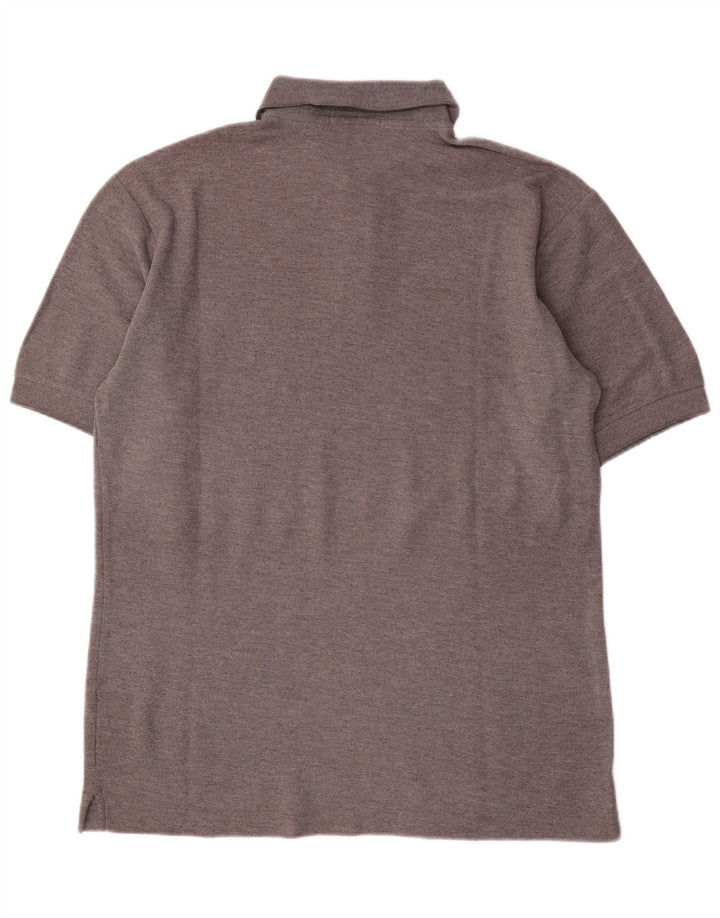 Fila Herre Polo Shirt IT 48 Medium Grå Bomuld