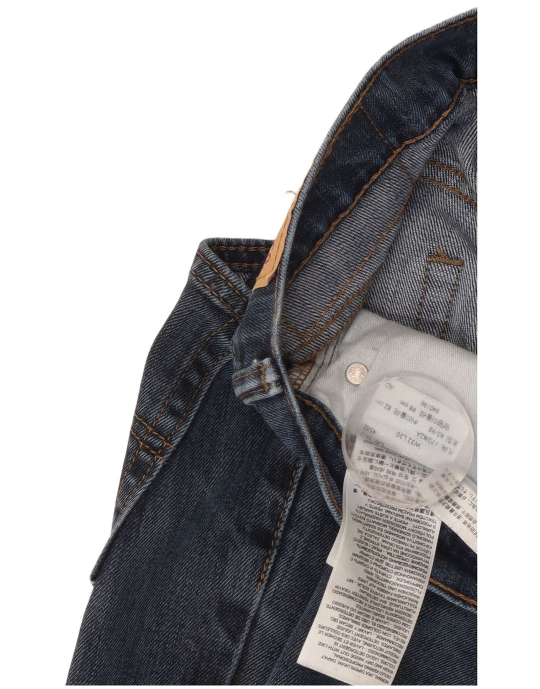 Levi's Herre 511 Slim Jeans W32 L30 Blå Bomuld