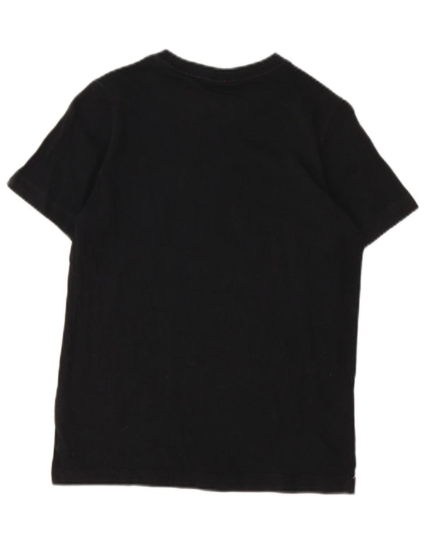 Nike drenge grafisk t-shirt top 12-13 år stor sort bomuld