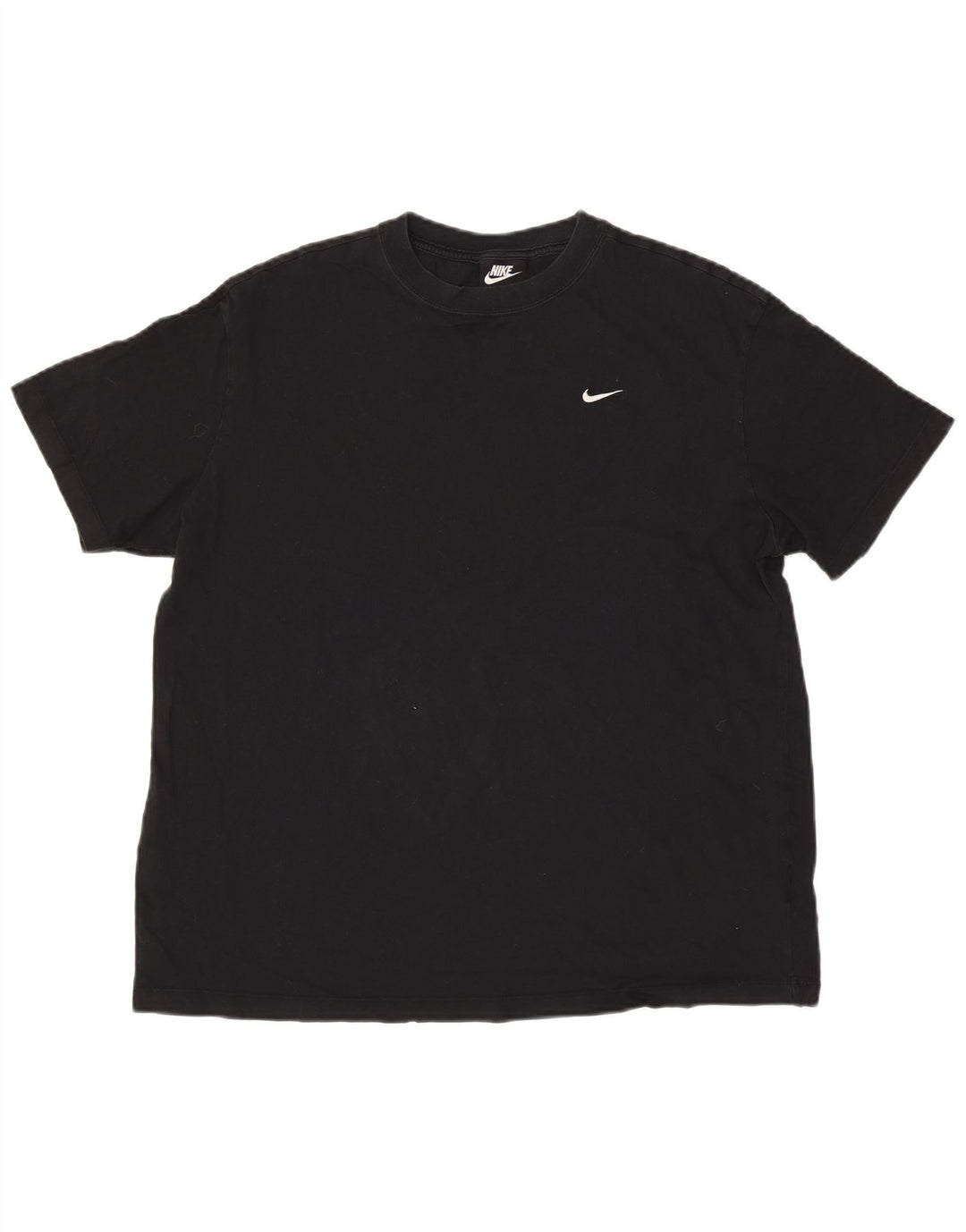Nike T-shirt top til mænd, stor sort bomuld