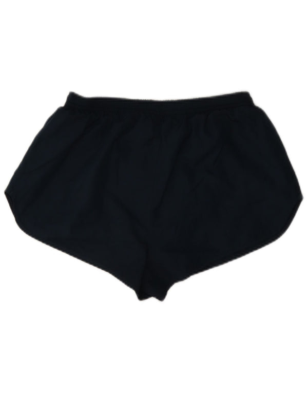Nike sportsshorts til kvinder UK 12 Medium Navy Blue Polyester
