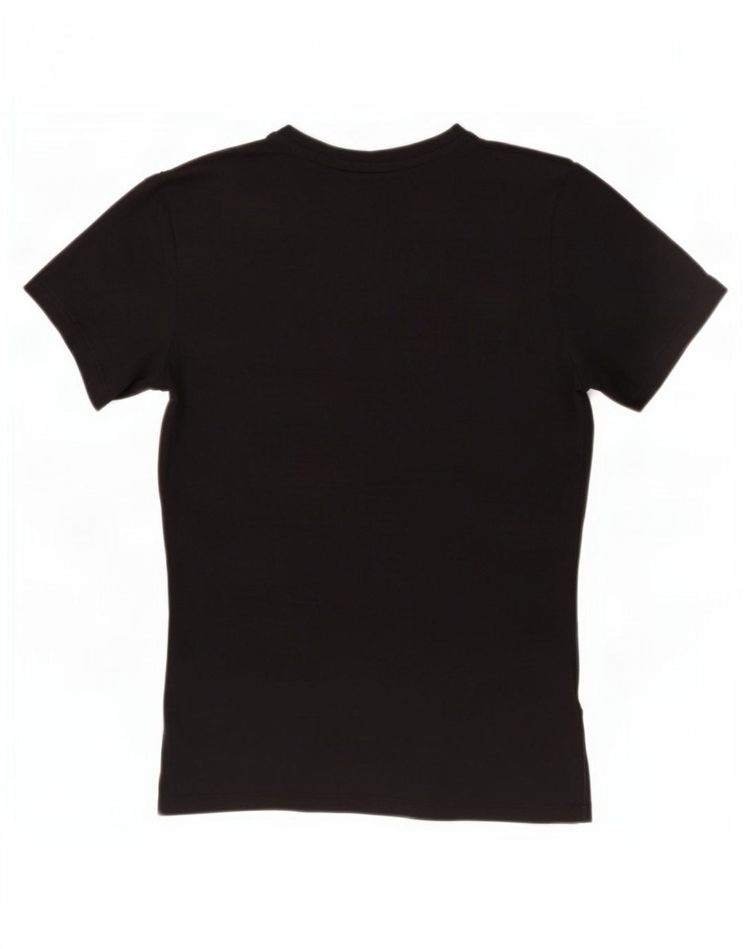 Nike Dame Dri Fit Slim Grafisk T-Shirt Top UK 12 Medium Sort Polyester