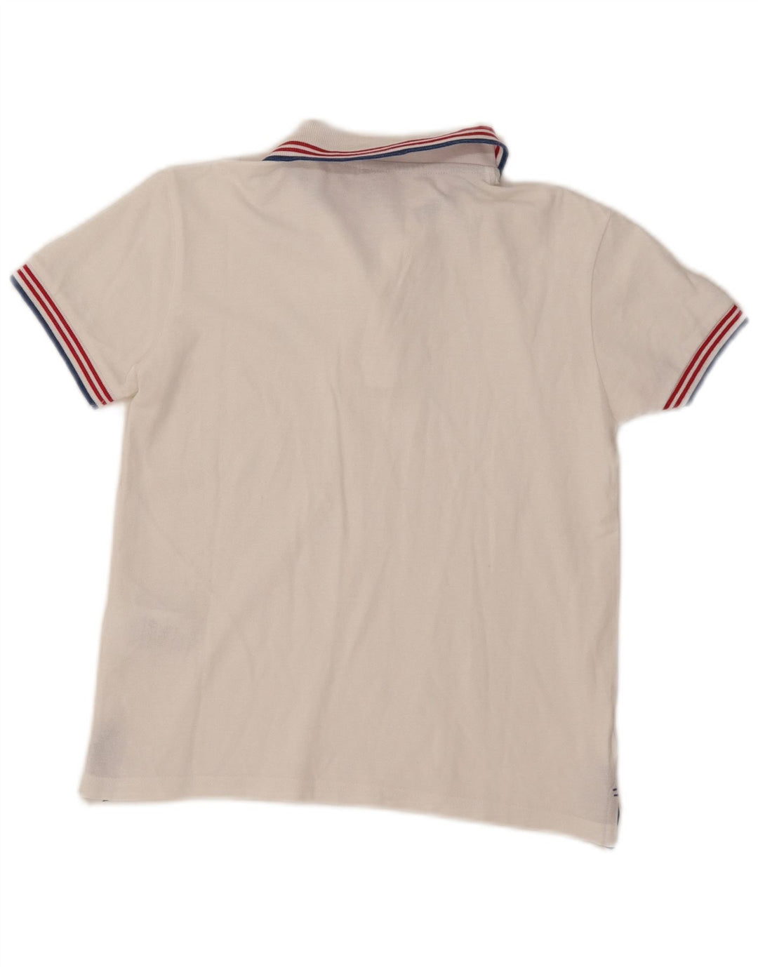 North Sails Boys Polo Shirt 9-10 År Hvidstribet Bomuld