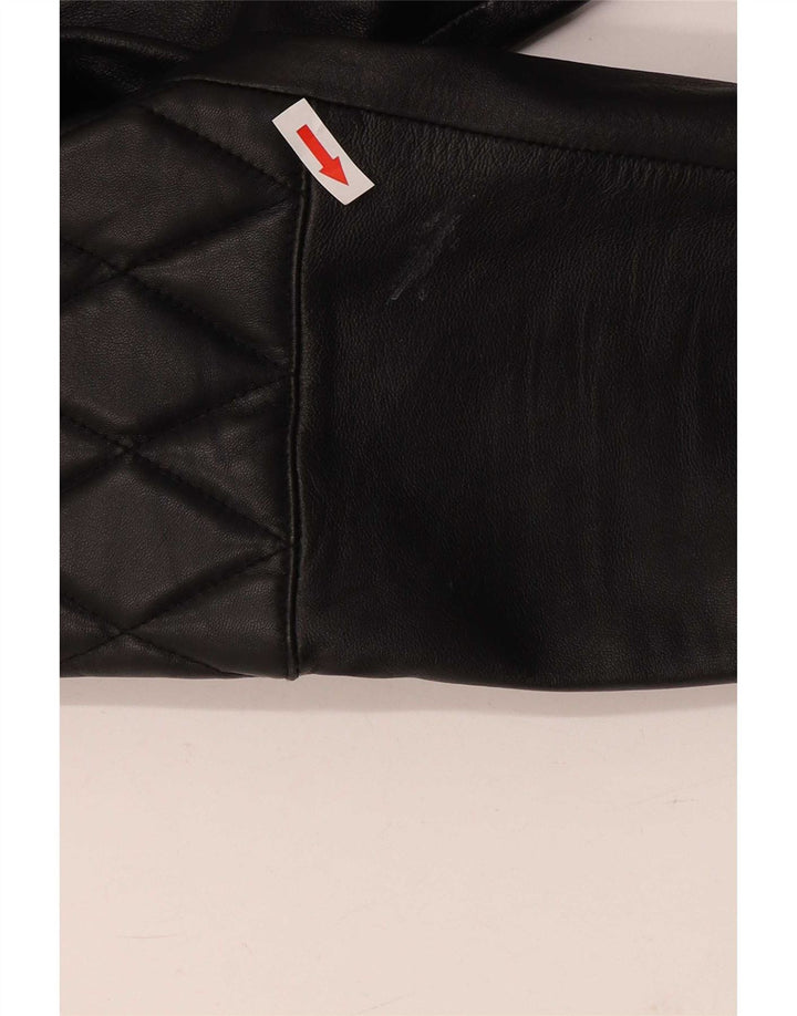 Bertanni Herre Læder Biker Jacket UK 38 Medium Sort