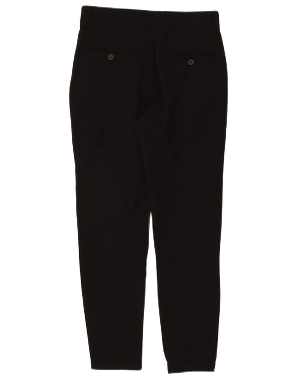 Zara Herre Slim Chino Bukser EU 36 XS W29 L27 Sort Polyester