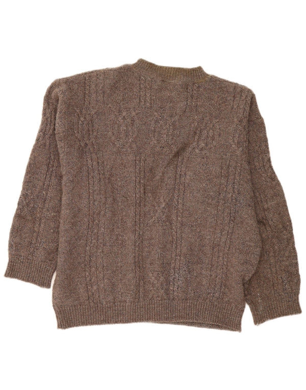 Daniel Hechter Herre Crew Neck Jumper Sweater XL Brun