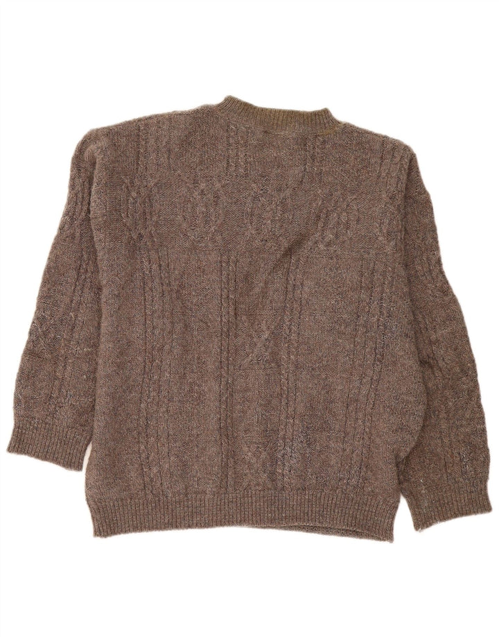 Daniel Hechter Herre Crew Neck Jumper Sweater XL Brun