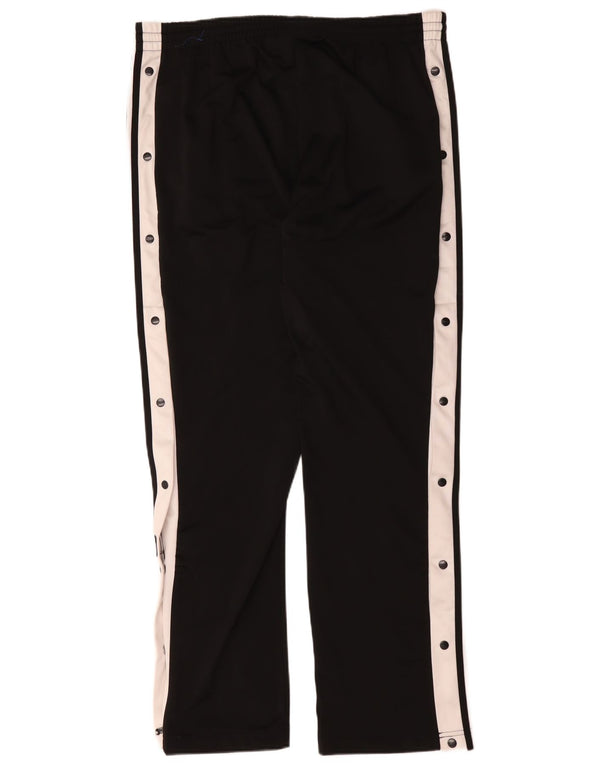 Adidas Graphic Tracksuit Bukser til kvinder UK 20/22 XL Sort Colourblock