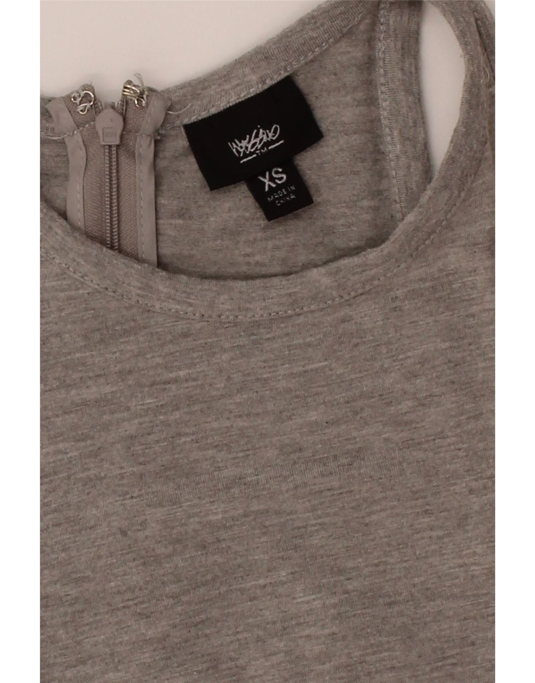MOSSIMO Womens Sleeveless A-Line Dress UK 6 XS Grey Polyester Vintage Mossimo and Second-Hand Mossimo from Messina Hembry 