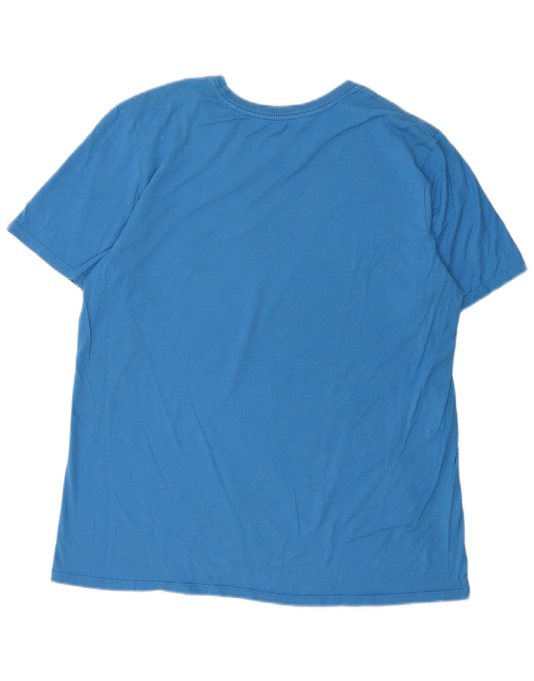 Nike Herre Athletic Cut Grafisk T-Shirt Top Stor Blå