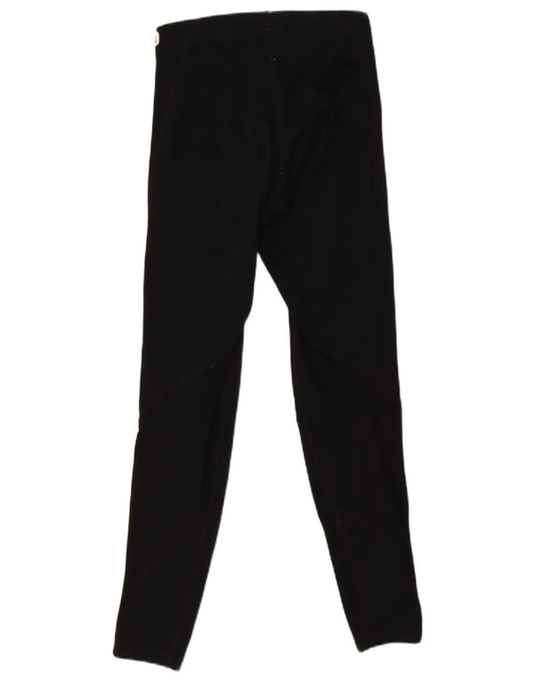 Nike Dame Dri Fit Grafiske Leggings UK 8 Lille Sort