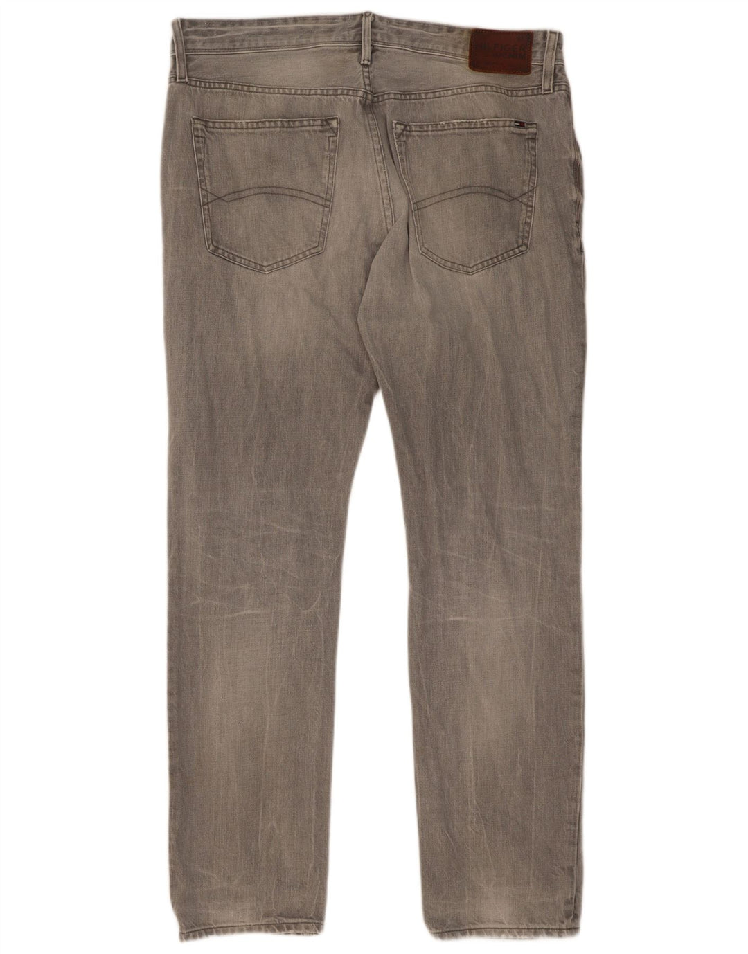 Tommy Hilfiger Herre Slim Jeans W36 L34 Grå