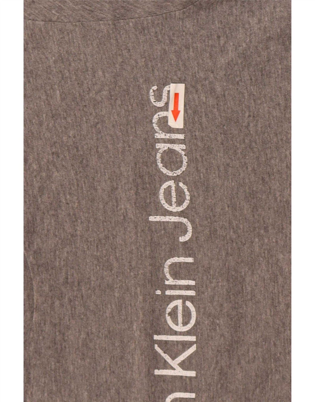 Calvin Klein Jeans Herre grafisk T-shirt Top mellemgrå