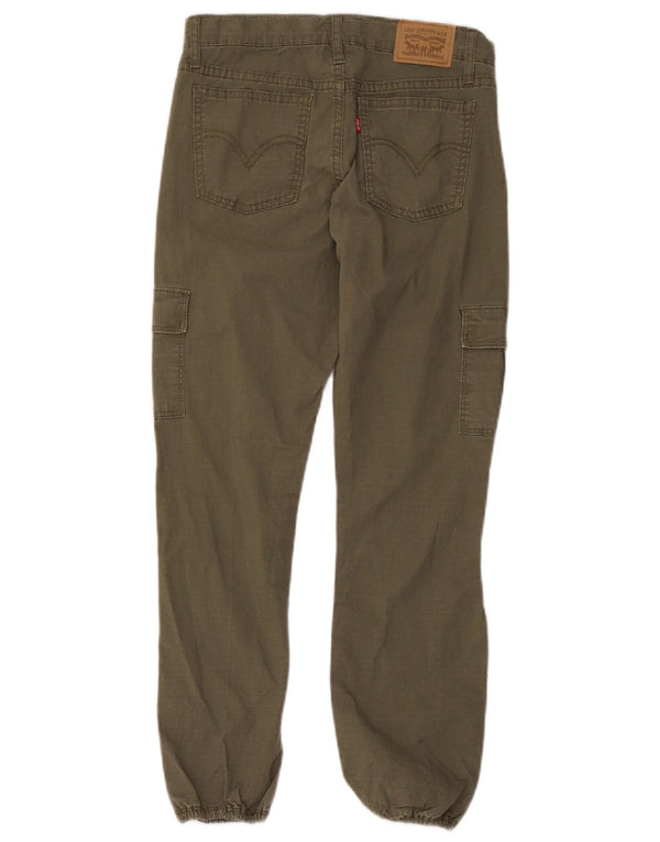 Levi's Boys Girlfriend Joggers Cargo Bukser 11-12 år W28 L25 Khaki