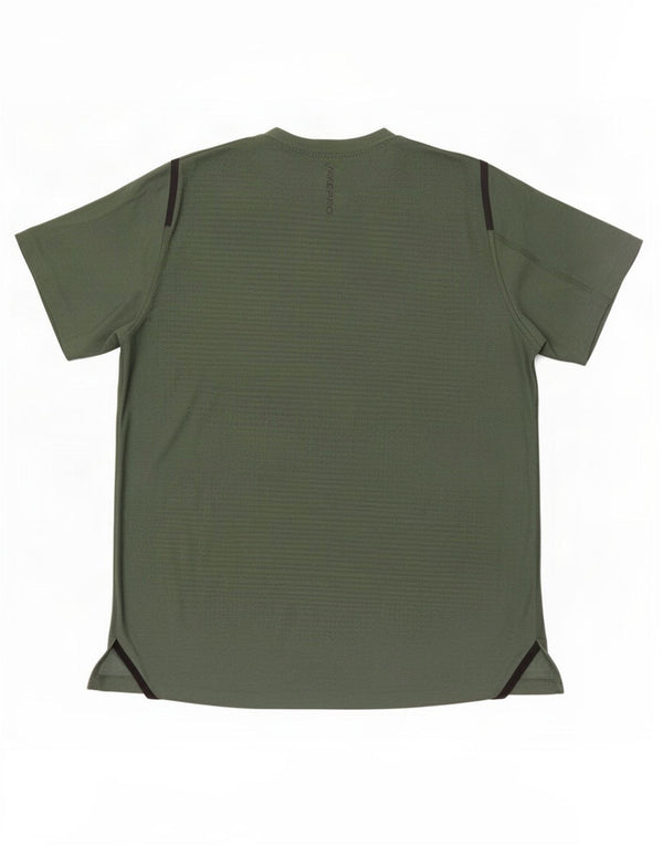 Nike Herre Dri Fit Standard T-Shirt Top Stor Grøn