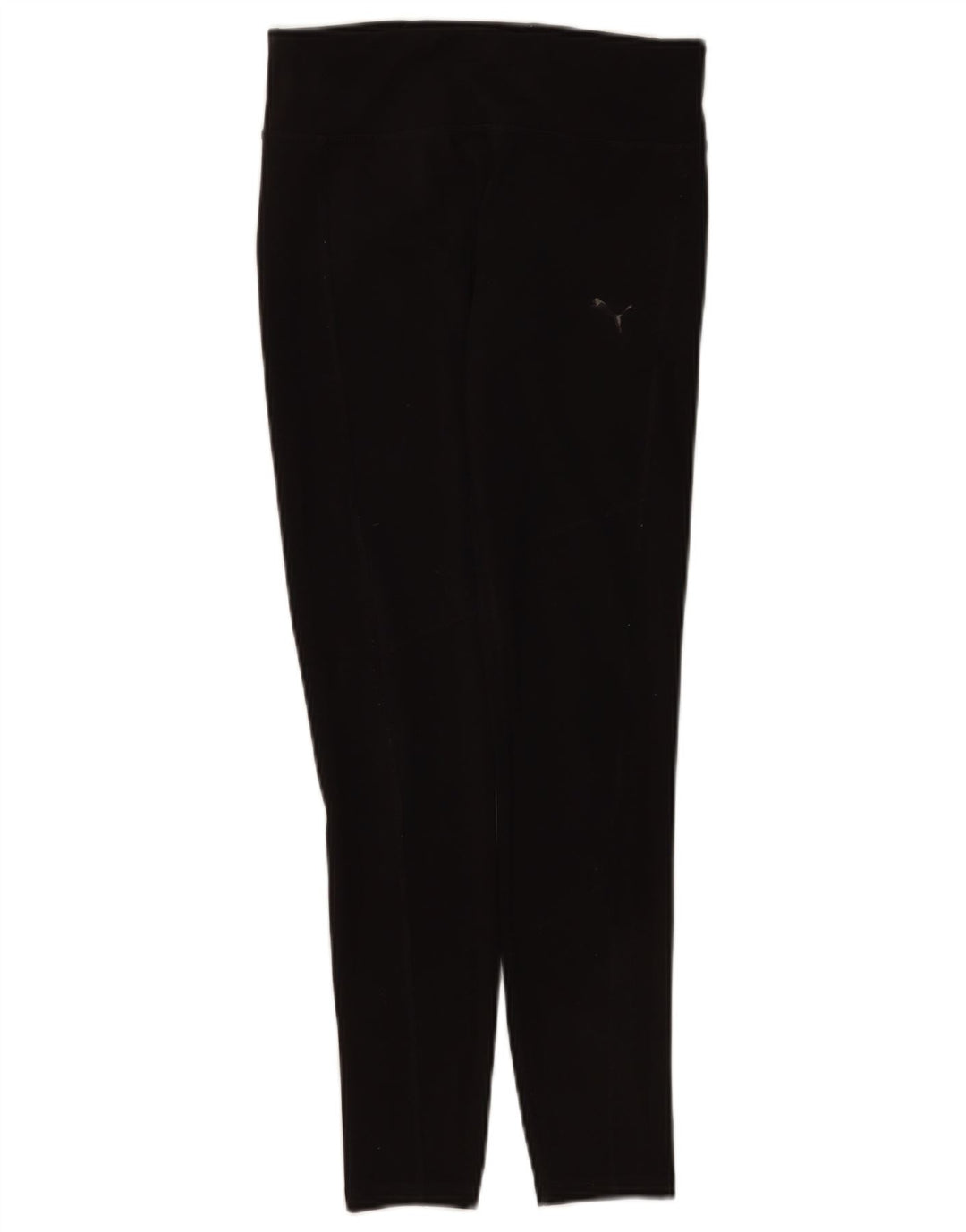 Puma Womens Leggings UK 8 Small Black Polyester