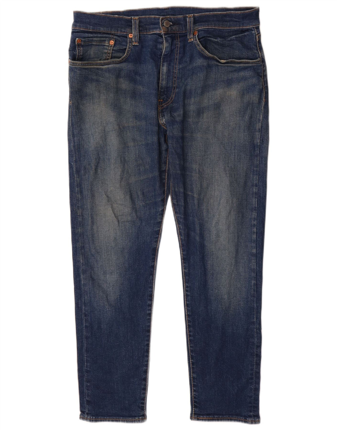 LEVI'S Herre 512 Slim Tapered Jeans W34 L28 Blå Bomuld