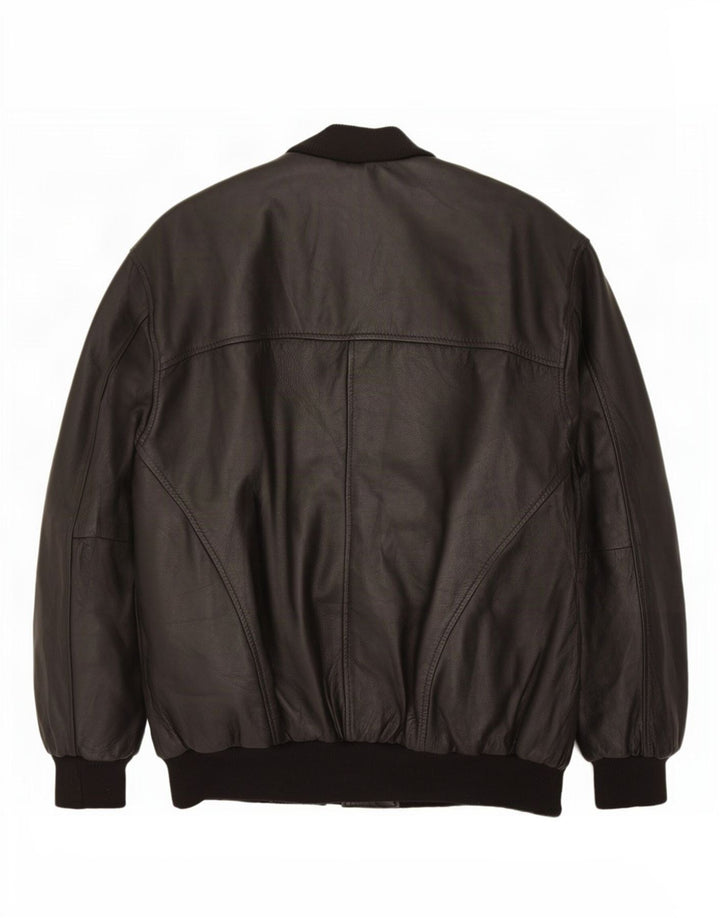 Vintage herre læderjakke UK 38 Medium Black