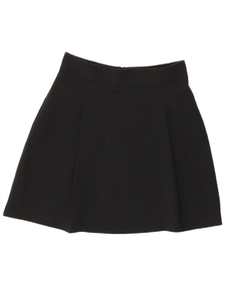 Marks & Spencer A-line nederdel til kvinder UK 10 Small W29 Black Polyester