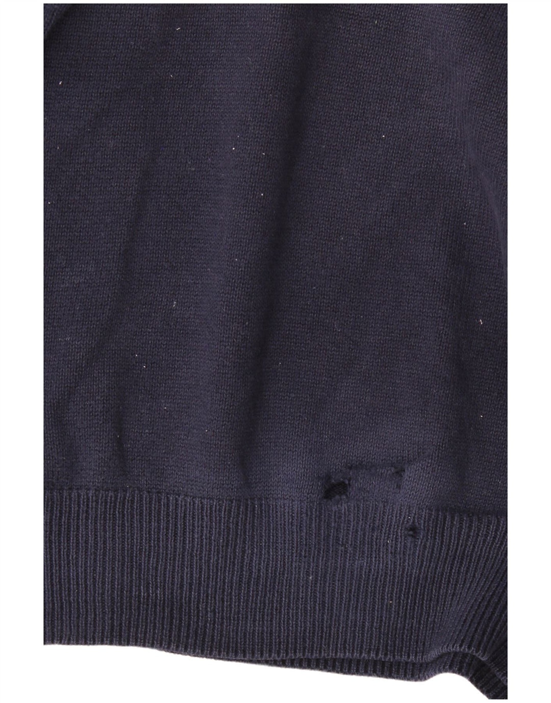 Marks & Spencer Herre V-hals sweater Medium marineblå bomuld