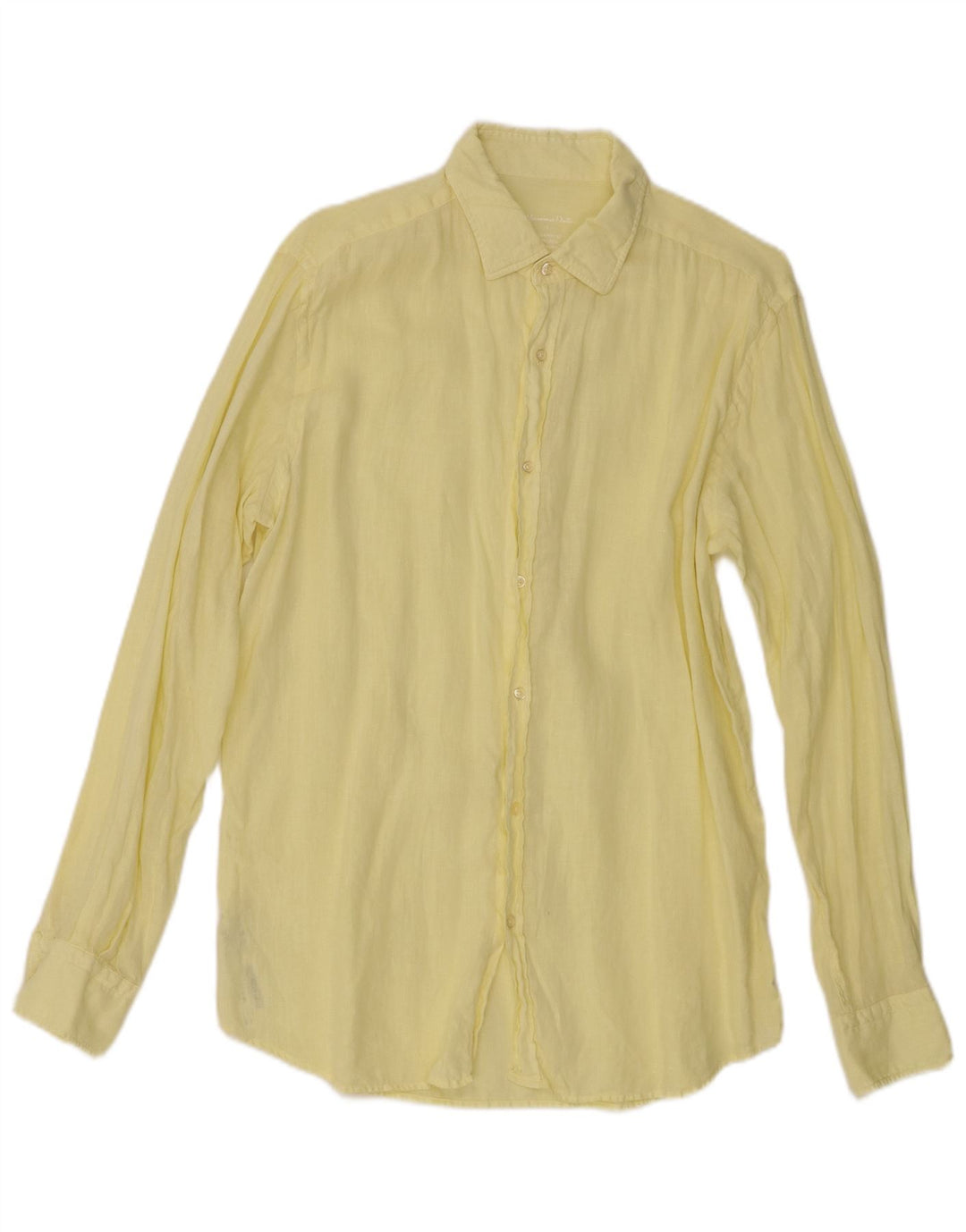 Massimo Dutti Herreskjorte Stor gul hør