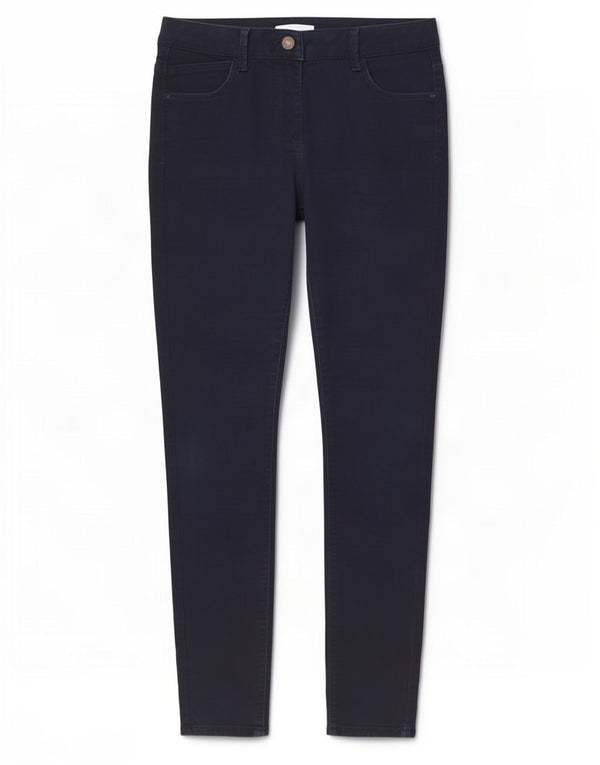 Marks & Spencer Womens Skinny Jeans UK 14 Large W32 L28 Navy Blue