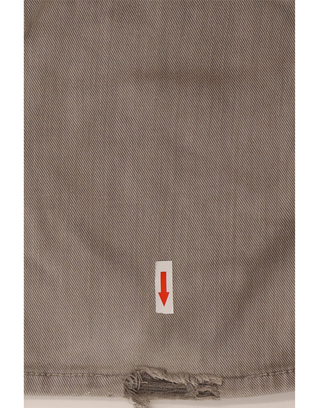 Armani Straight Jeans til mænd W36 L35 Grå bomuld