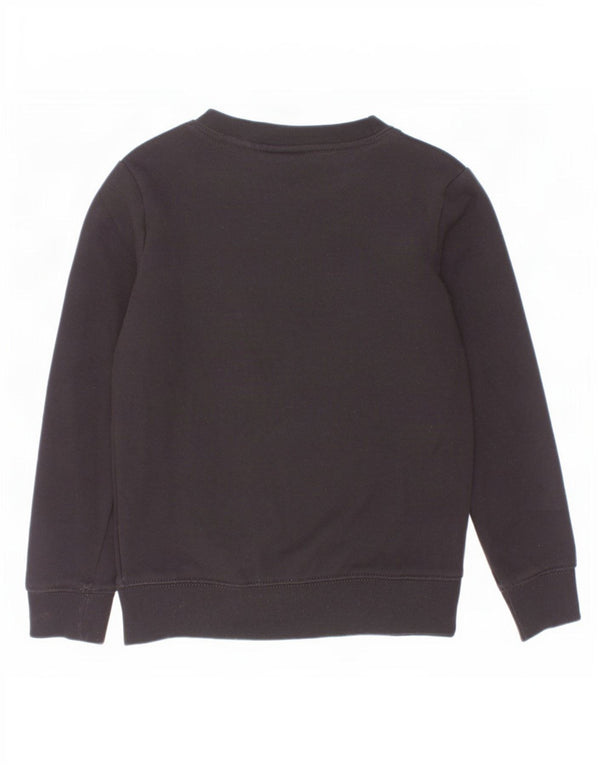 Nike Boys Graphic Sweatshirt Jumper 5-6 år Medium Sort Bomuld