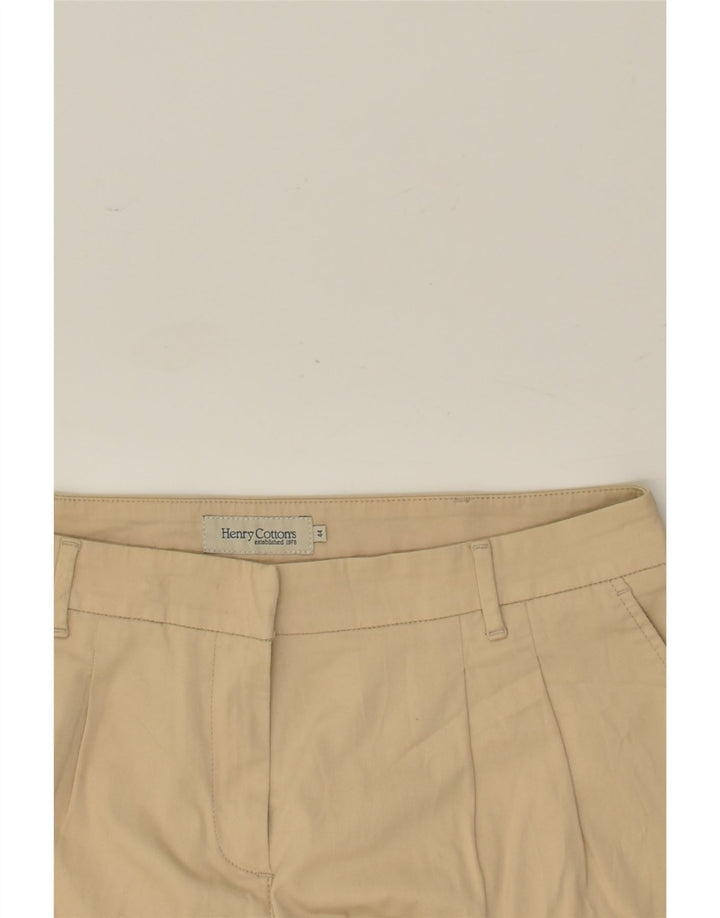 HENRY COTTONS Womens Chino Shorts IT 44 Medium W34  Beige Cotton | Vintage Henry Cottons | Thrift | Second-Hand Henry Cottons | Used Clothing | Messina Hembry 