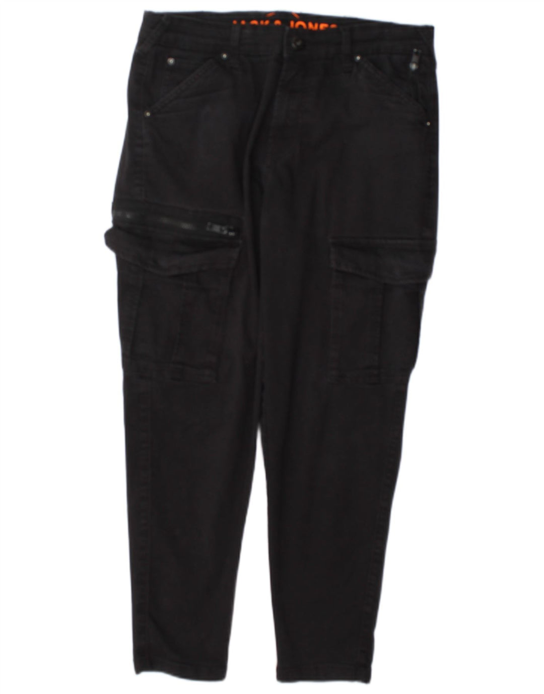 Jack & Jones Herre Slim Cargo Bukser W30 L25 Grå Bomuld