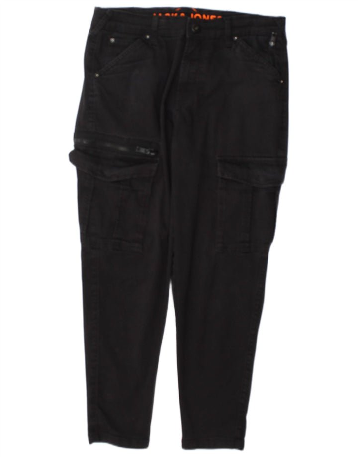 Jack & Jones Herre Slim Cargo Bukser W30 L25 Grå Bomuld