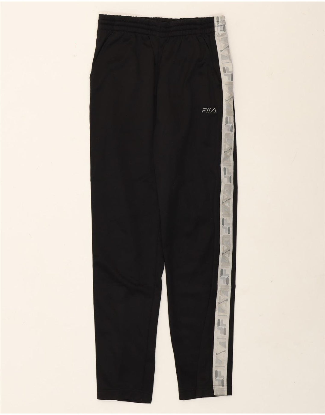 Fila Graphic Tracksuit Bukser til kvinder IT 42 Medium Black Colourblock
