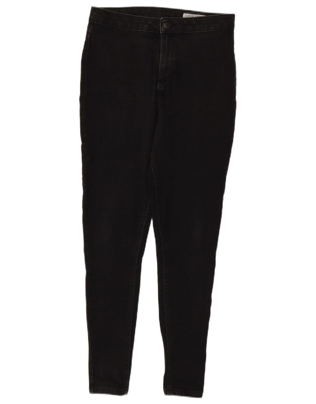 Marks & Spencer Dame Regular Skinny Jeans UK 12 Medium W28 L27 Black