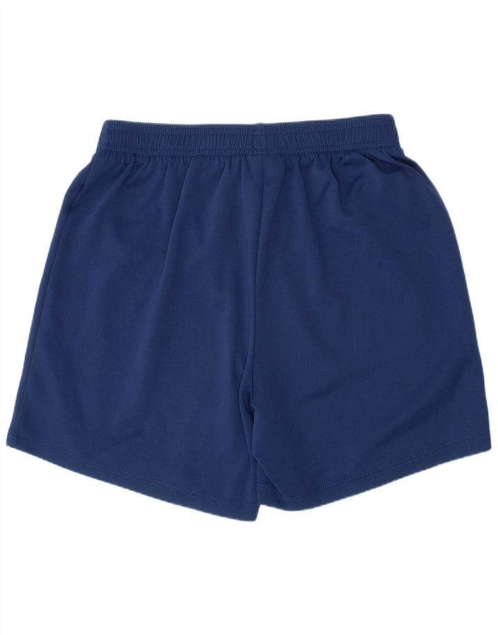 Umbro Boys Sports Shorts 11-12 År Large Navy Blue Polyester