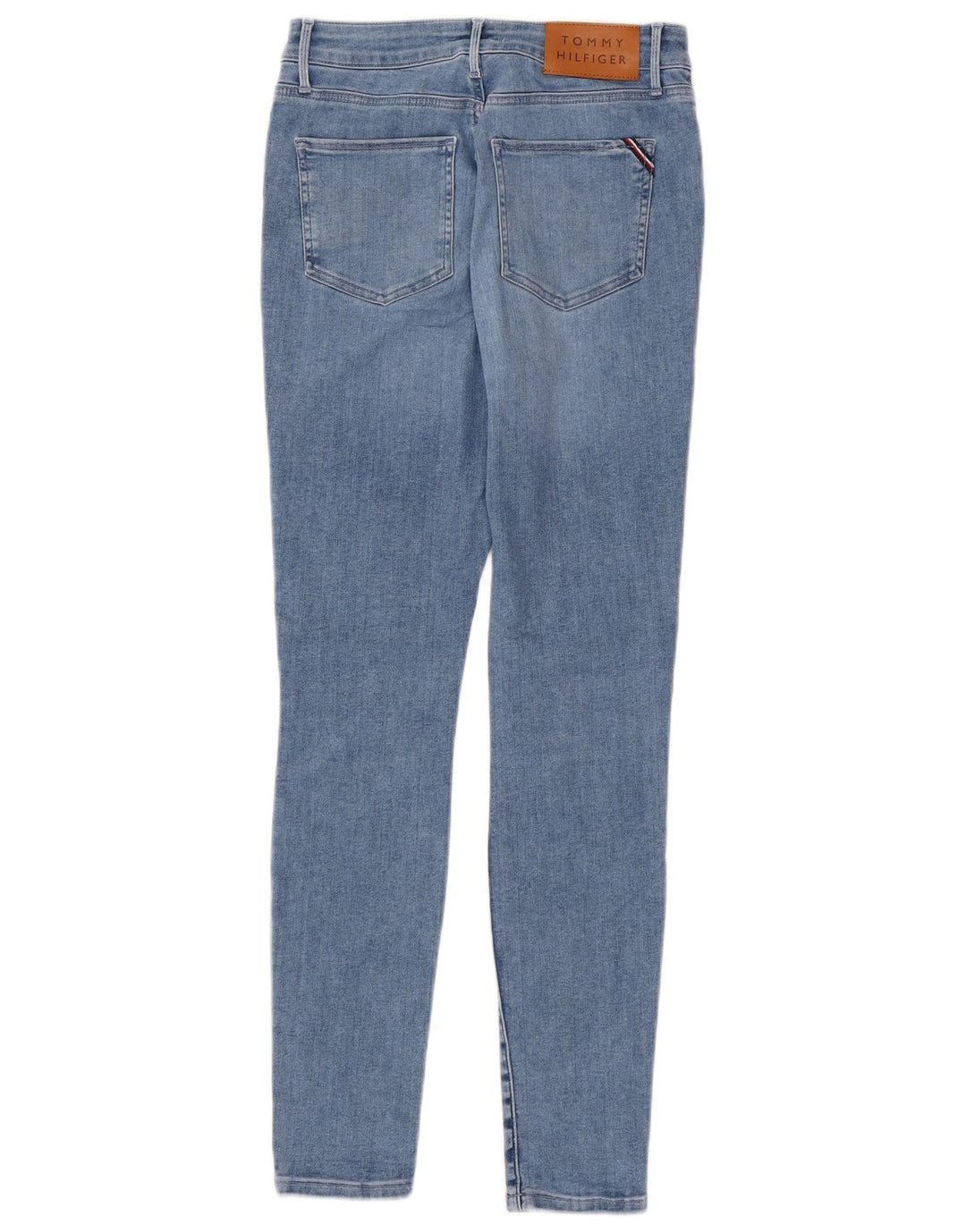 TOMMY HILFIGER Dame Harlem Skinny Jeans W28 L30 Blå Bomuld