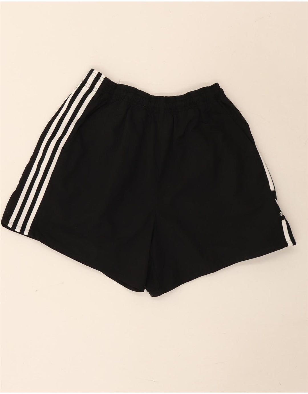 Adidas sportsshorts til kvinder UK 10 Small Black Nylon