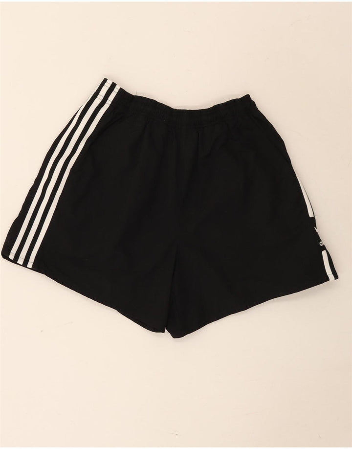 Adidas sportsshorts til kvinder UK 10 Small Black Nylon
