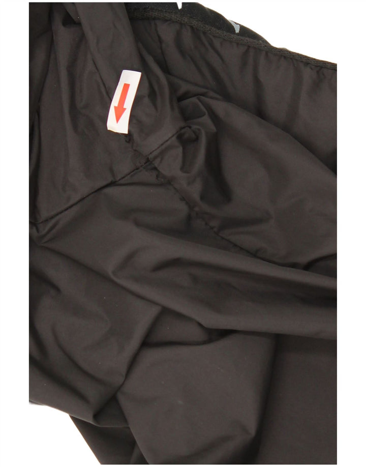 Kappa Herre Hooded Grafisk Regnjakke UK 38 Medium Sort Nylon