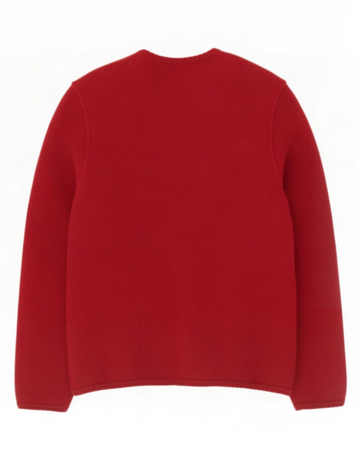 Geiger Dame Cardigan Sweater EU 38 Medium Rød Uld