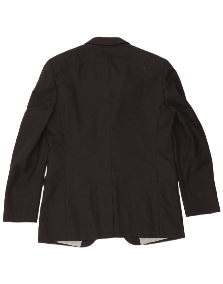 Marks & Spencer Herre Autograph 2 Button Blazer Jacket UK 42 XL Sort