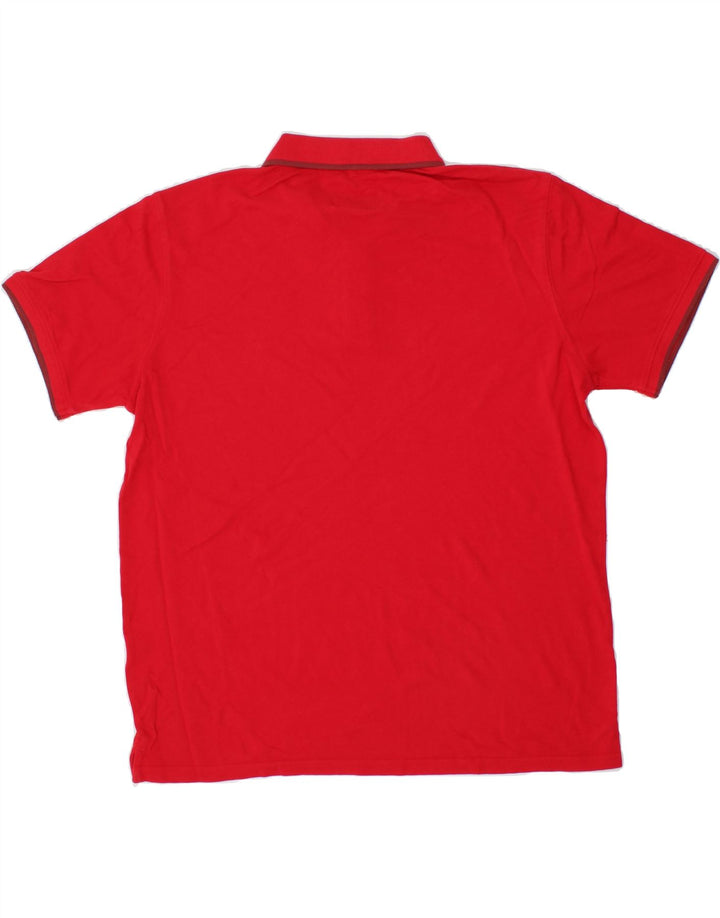 CARRERA Mens Polo Shirt Large Red Vintage Carrera and Second-Hand Carrera from Messina Hembry 