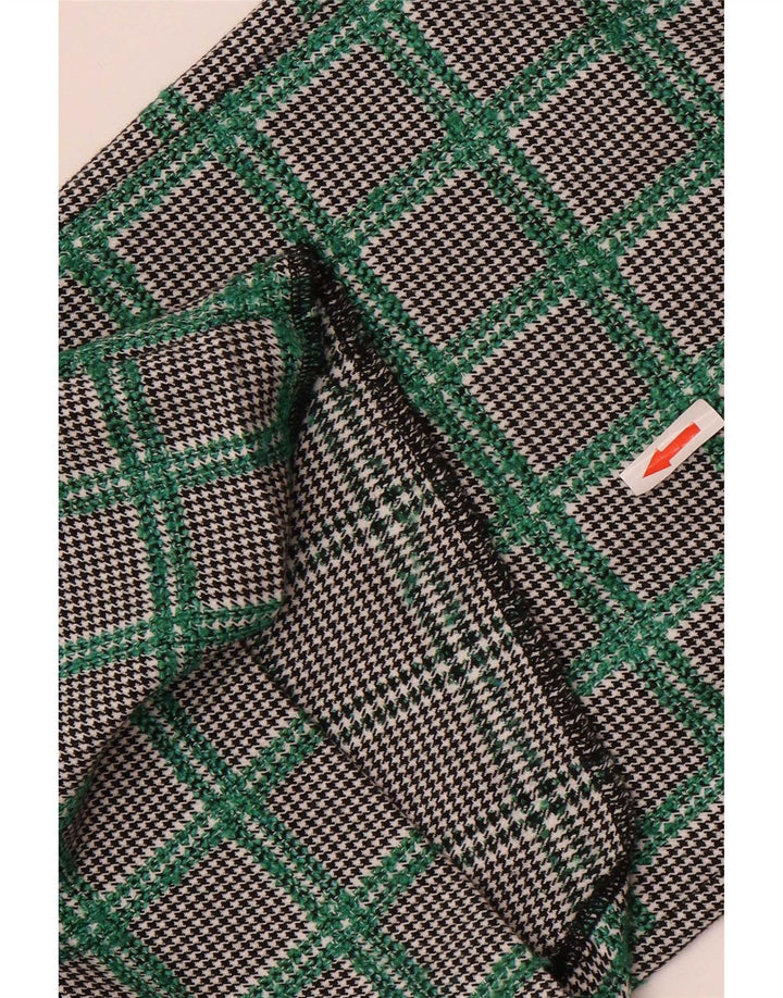 Topshop Dame Ærmeløs Jumpsuit UK 10 Small Multicolor Houndstooth