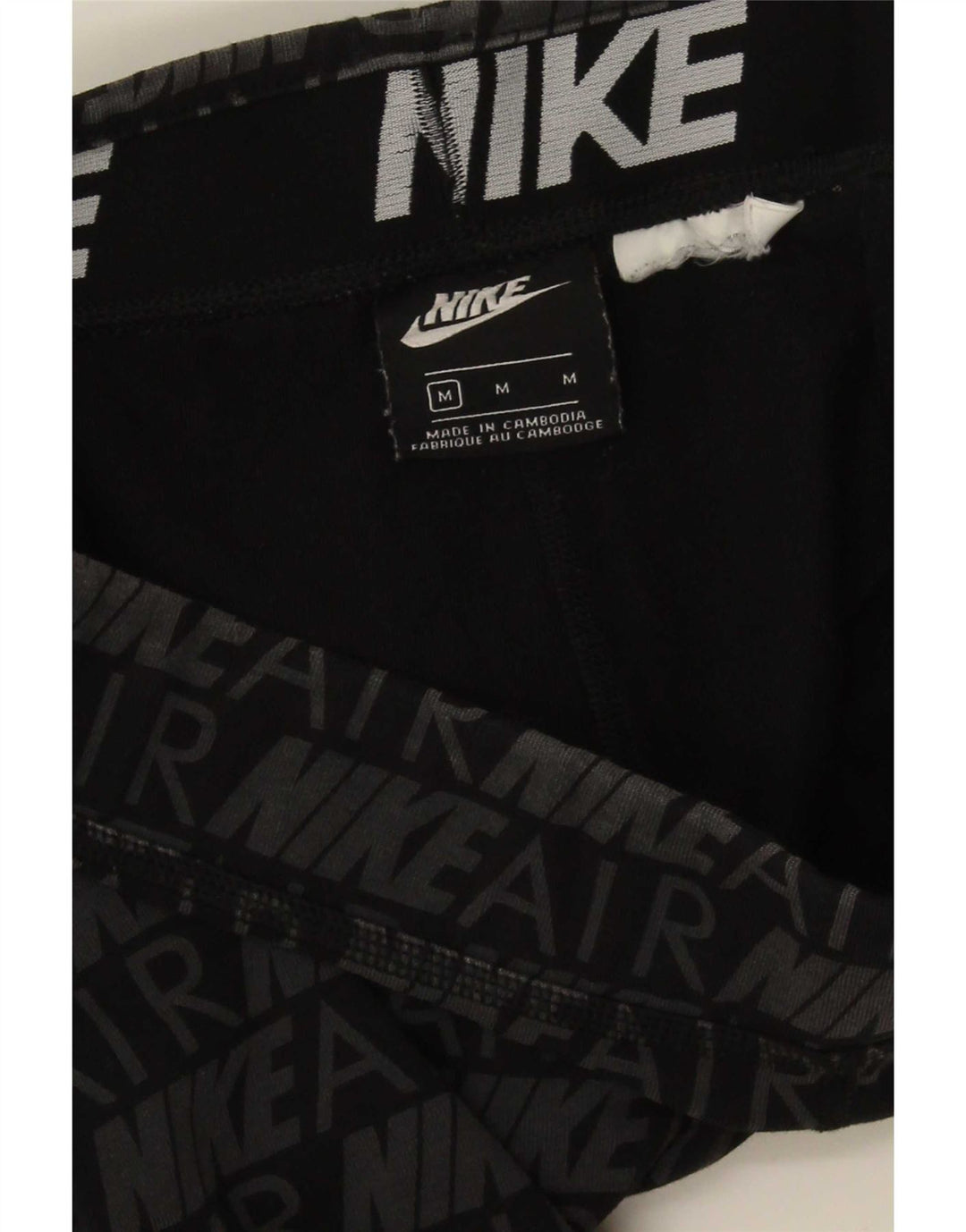 Nike Grafiske Leggings til kvinder UK 12 Medium Grå