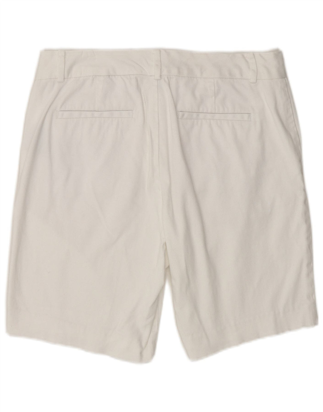 Ralph Lauren Dame Chino Shorts US 8 Medium W32 Hvid Bomuld