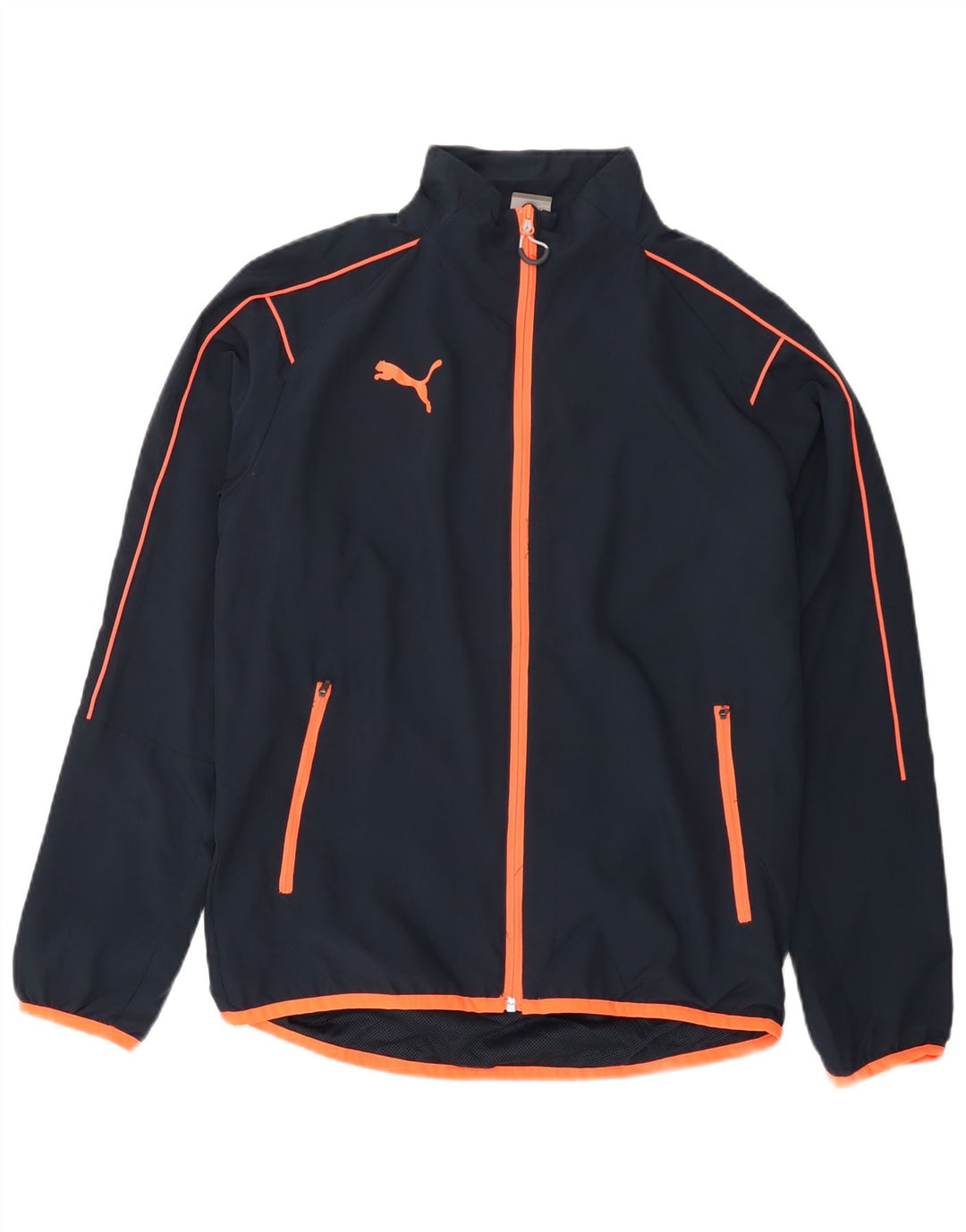 PUMA Træningsdragt til mænd, topjakke, lille marineblå polyester