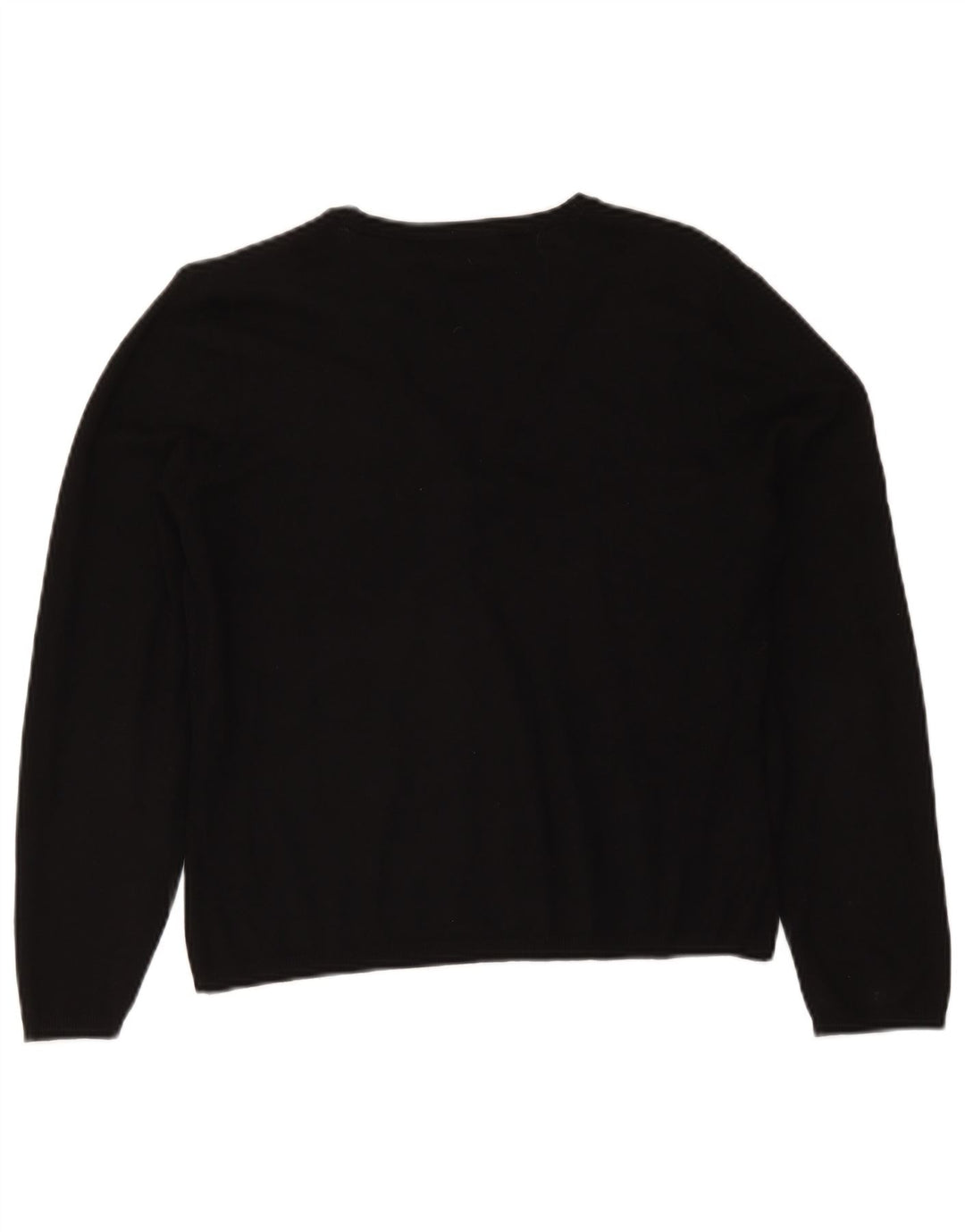 Marks & Spencer Dame Cardigan Sweater UK 14 Medium Black Viscose