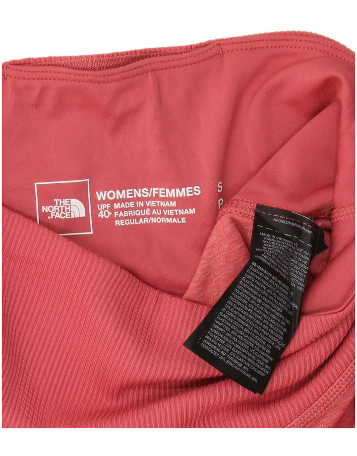 THE NORTH FACE Leggings til kvinder UK 8 Small Pink Flecked Polyester