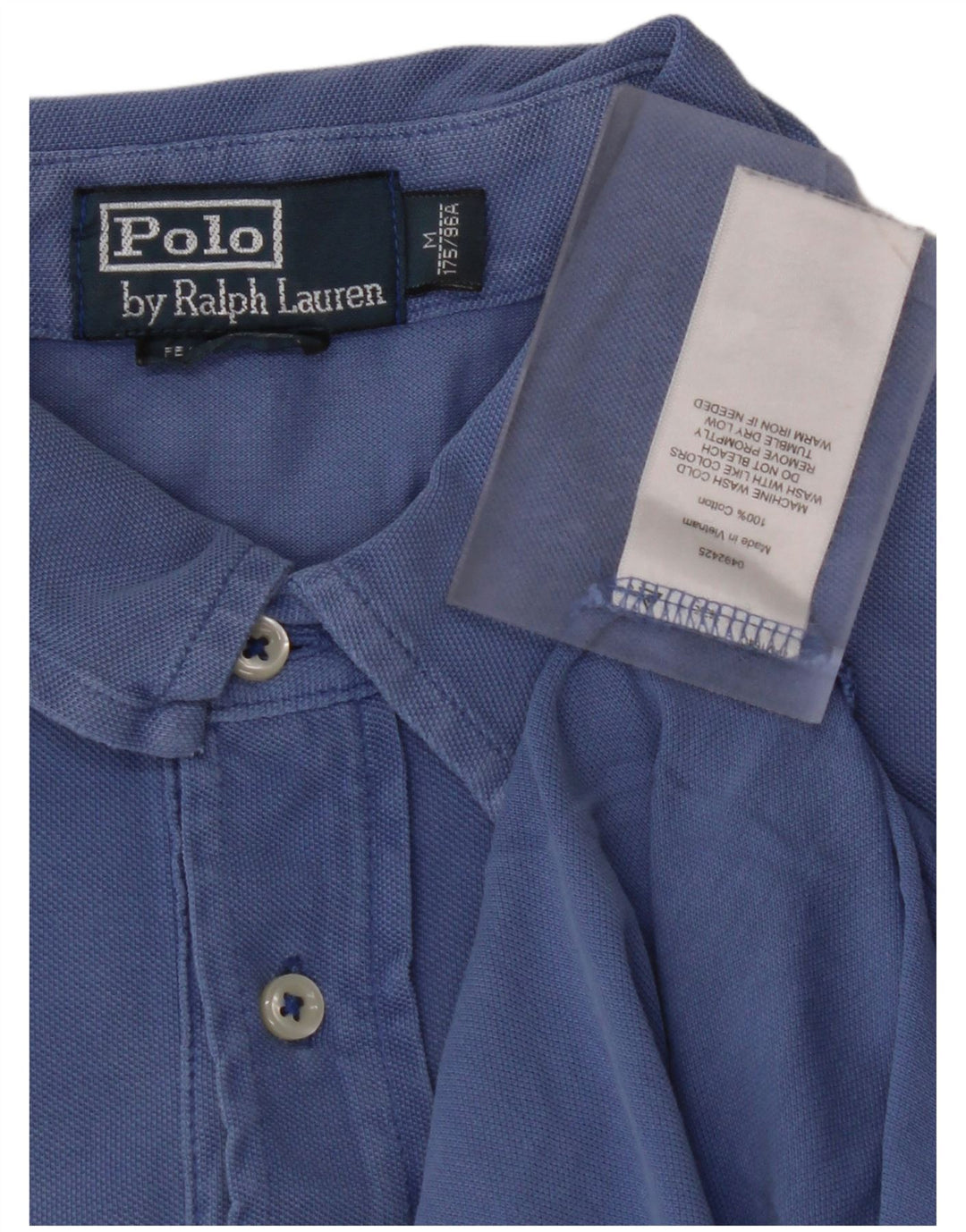 POLO RALPH LAUREN Herre poloshirt Medium Blue Bomuld