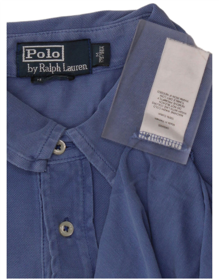 POLO RALPH LAUREN Herre poloshirt Medium Blue Bomuld