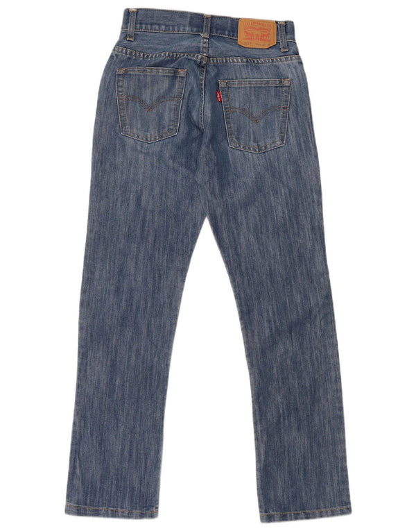LEVI'S Boys 511 Slim Jeans 13-14 Years W27 L27 Blue Cotton